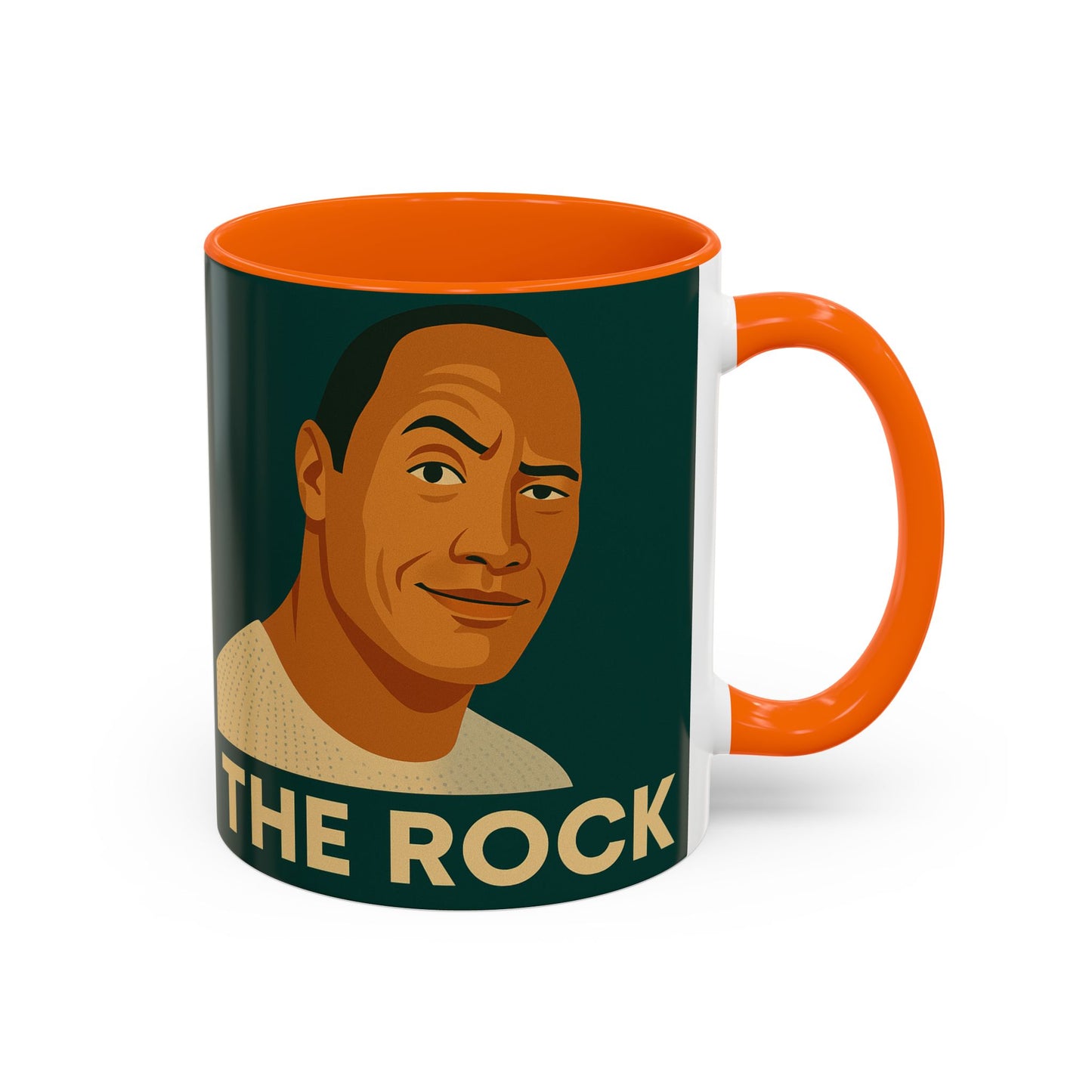 The Rock Coffee Mug, Fun Gift for Fans, Unique Home Decor, Inspirational Drinkware, Collector's Item, Birthday or Holiday Gift