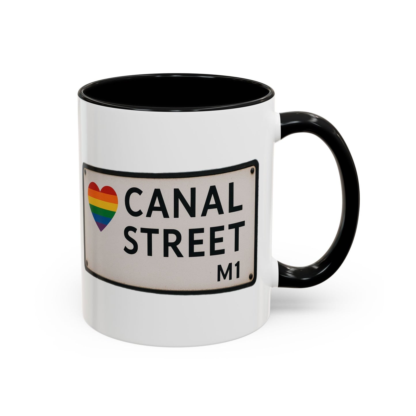 Canal Street Road Sign Mug