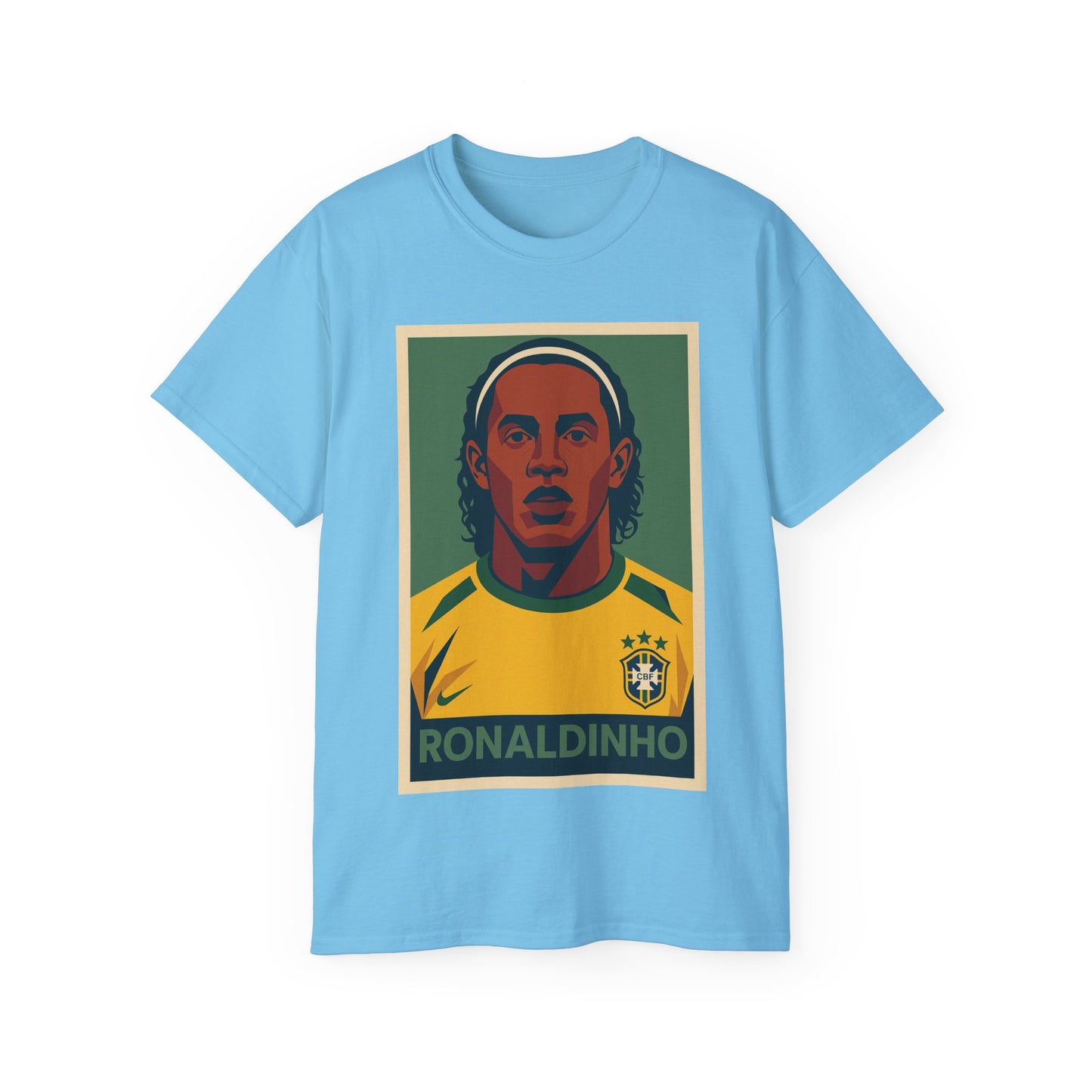 Ronaldinho Poster T-Shirt - Brazil