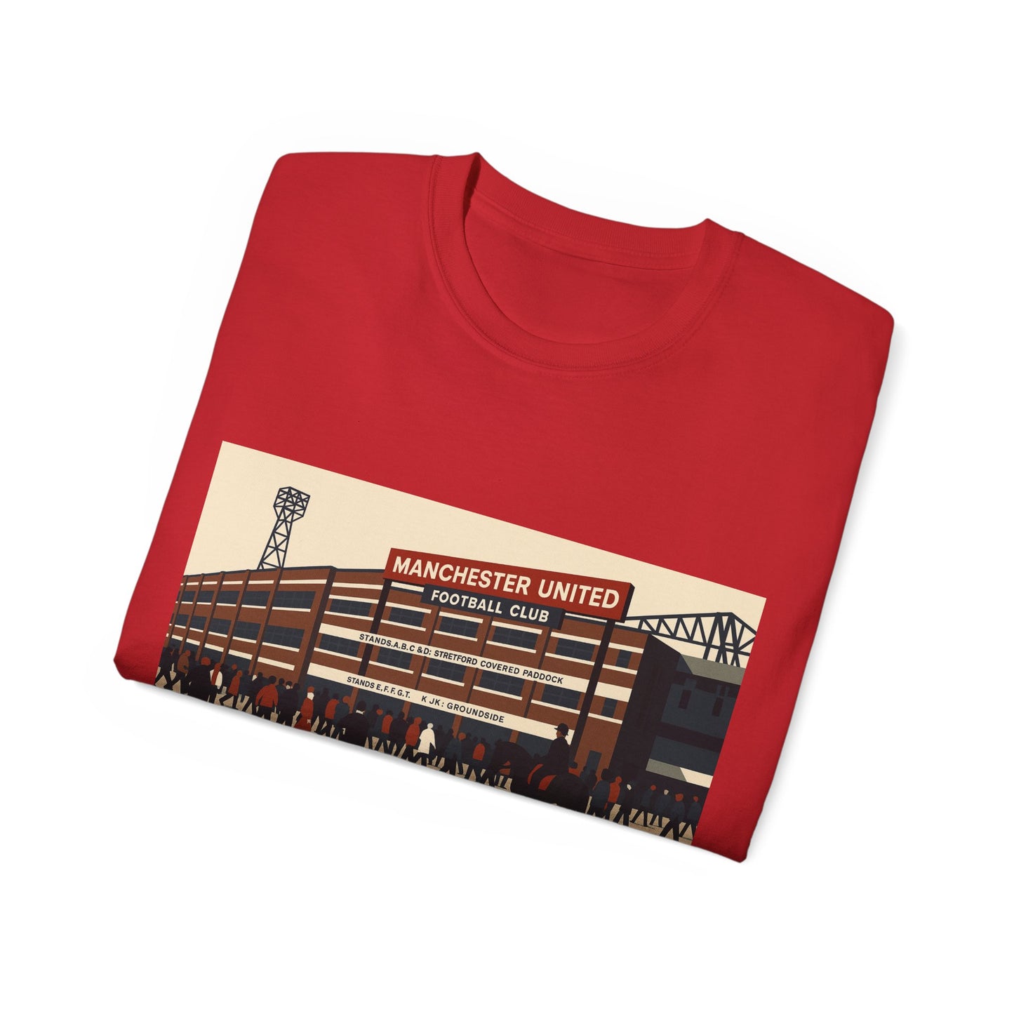 1980s Old Trafford Graphic Tee