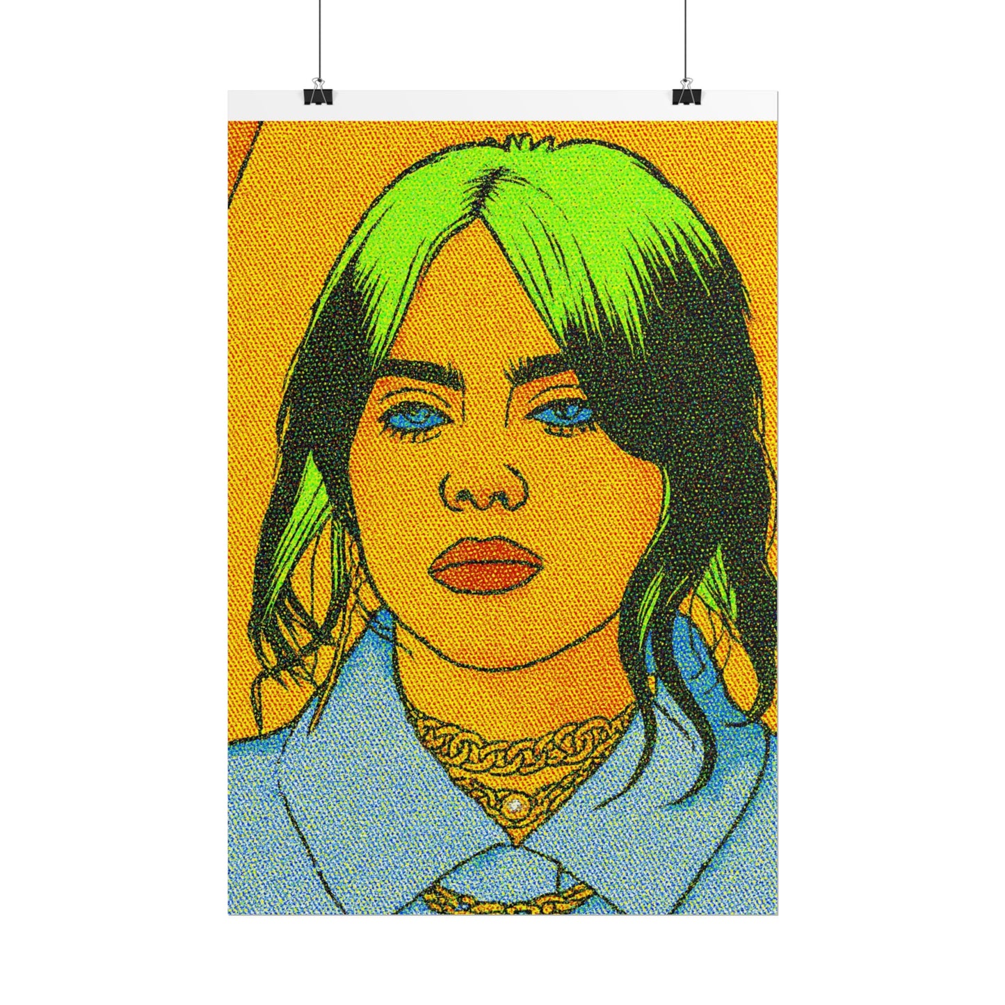 Billie Pop Art Poster