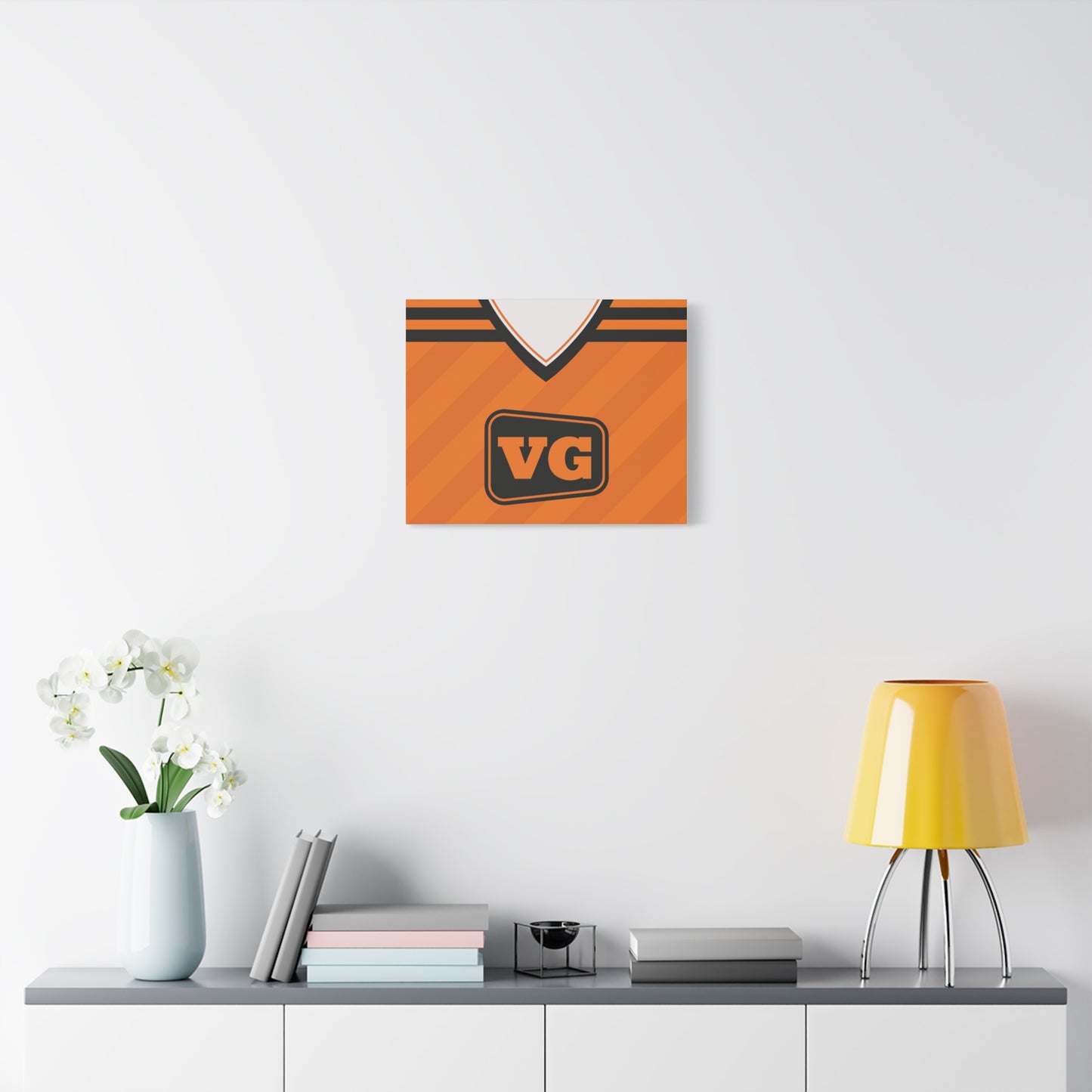 Dundee United 1985-87 Home Shirt Canvas
