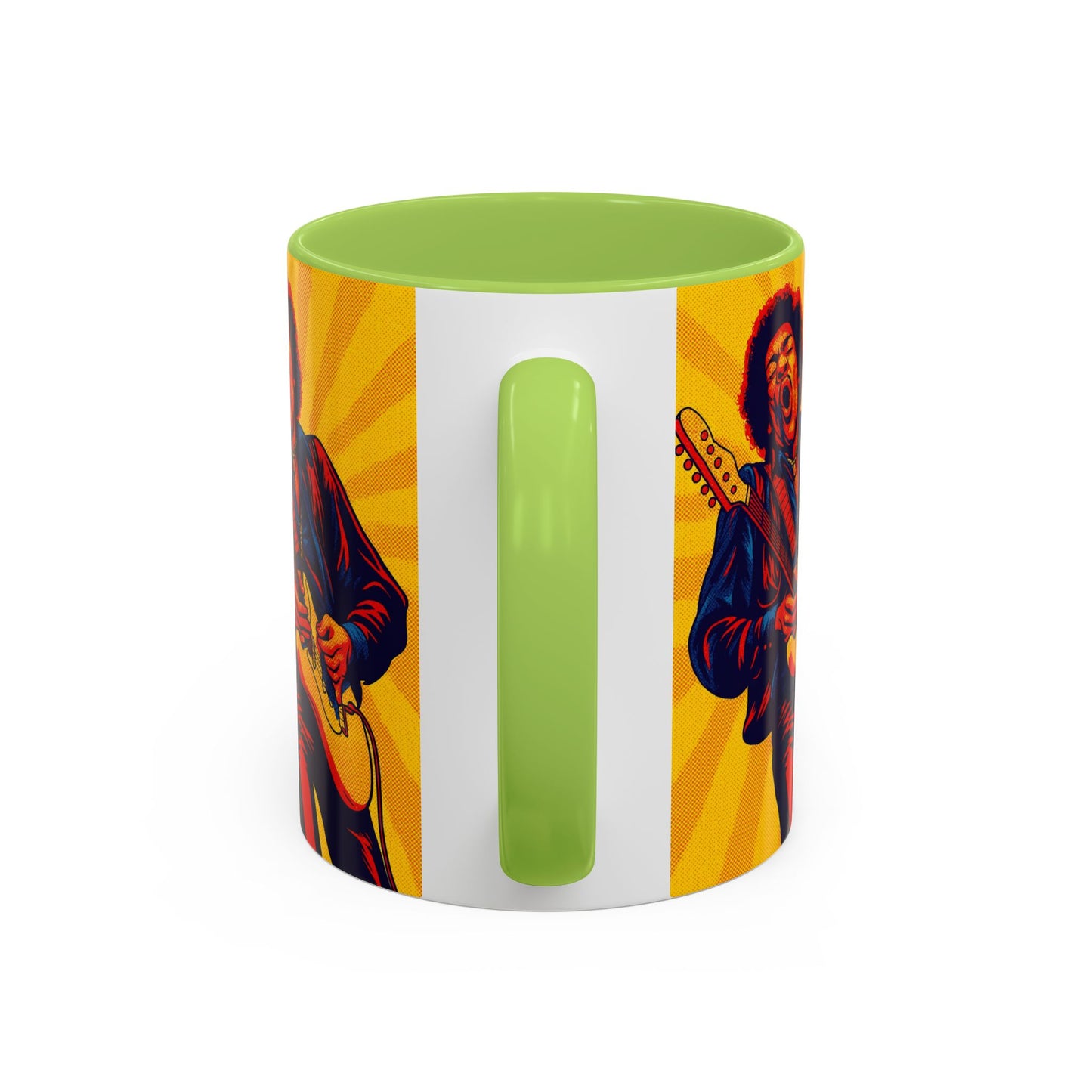 Jimi Hendrix Guitar Pop Art Mug