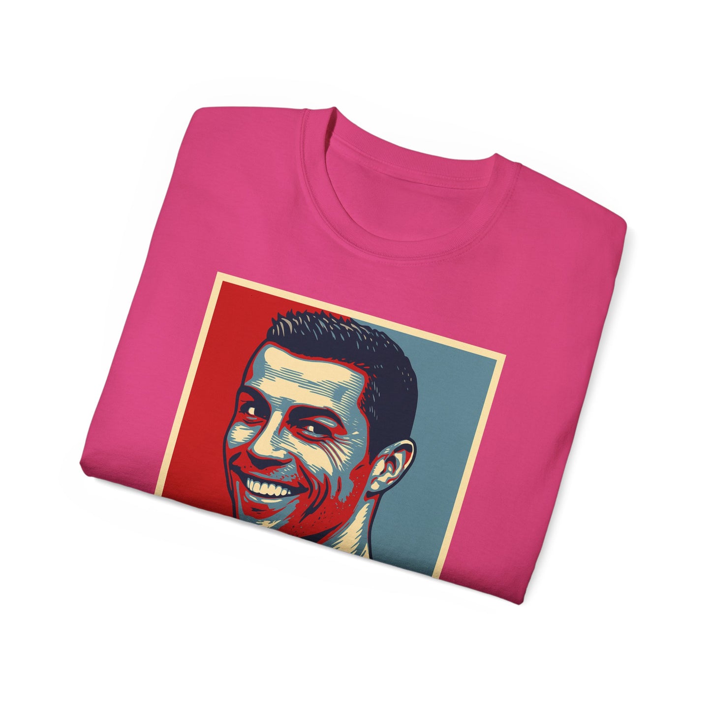 Cristiano Ronaldo Hope Poster T-Shirt - Manchester United Real Madrid