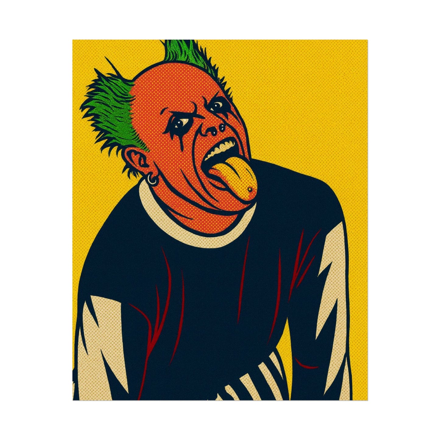 Keith Flint Prodigy Pop Art Poster