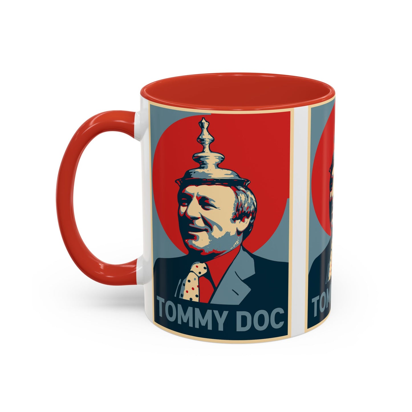 Tommy Docherty Hope Poster Mug - Manchester United