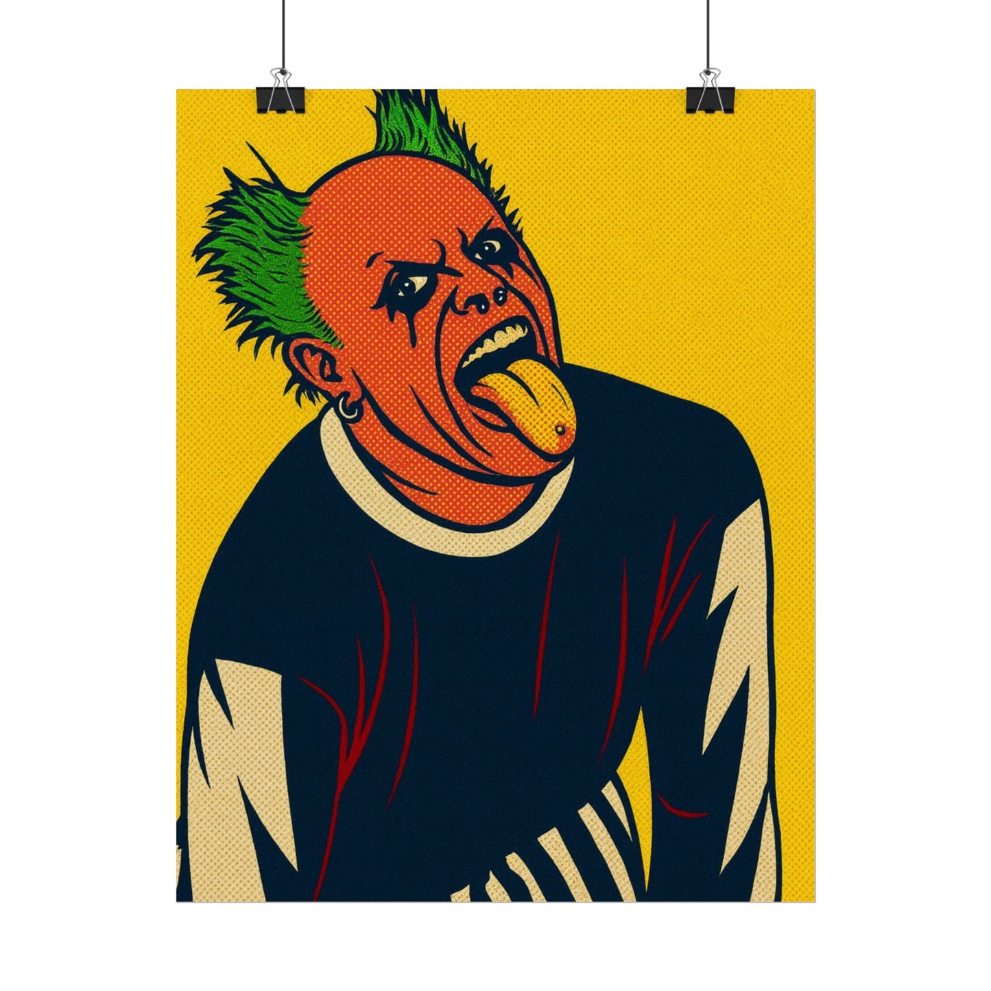 Keith Flint Prodigy Pop Art Poster