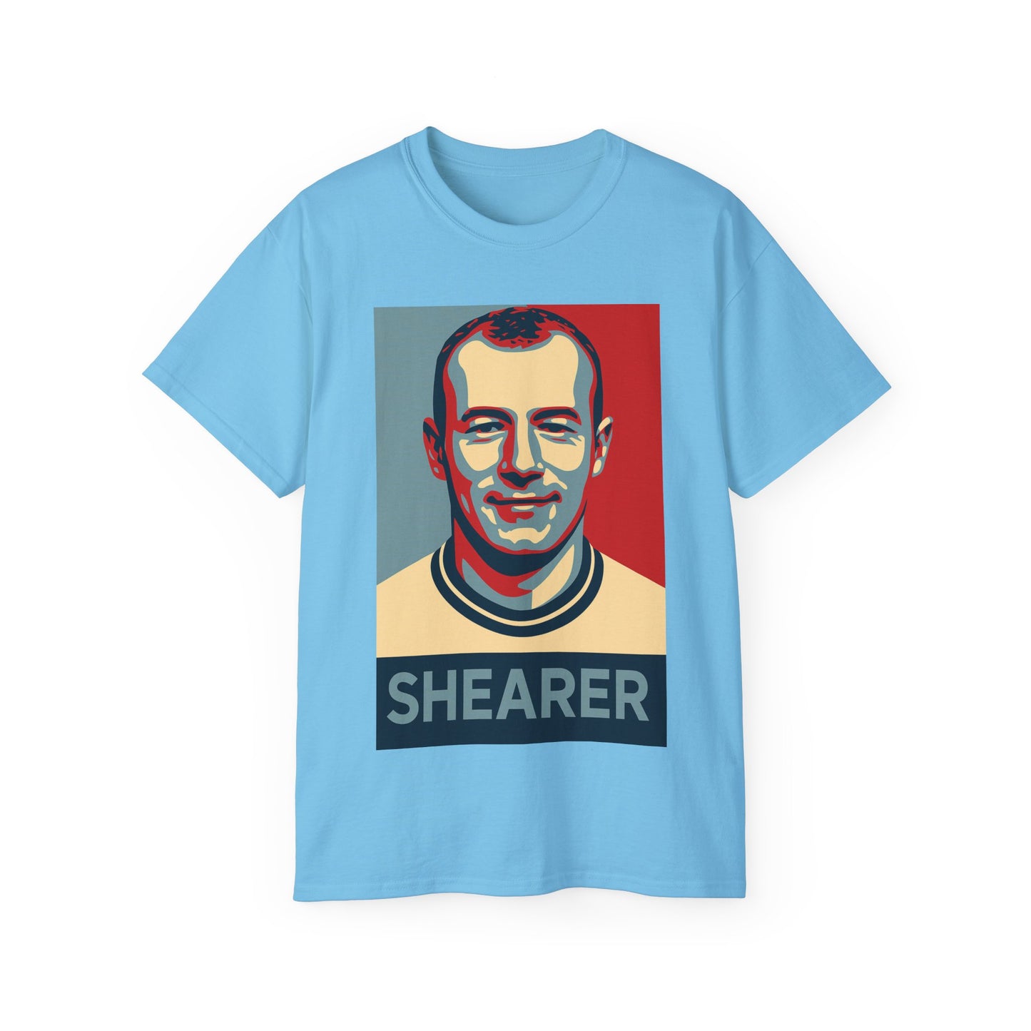 Alan Shearer Hope Poster T-Shirt - England Newcastle United