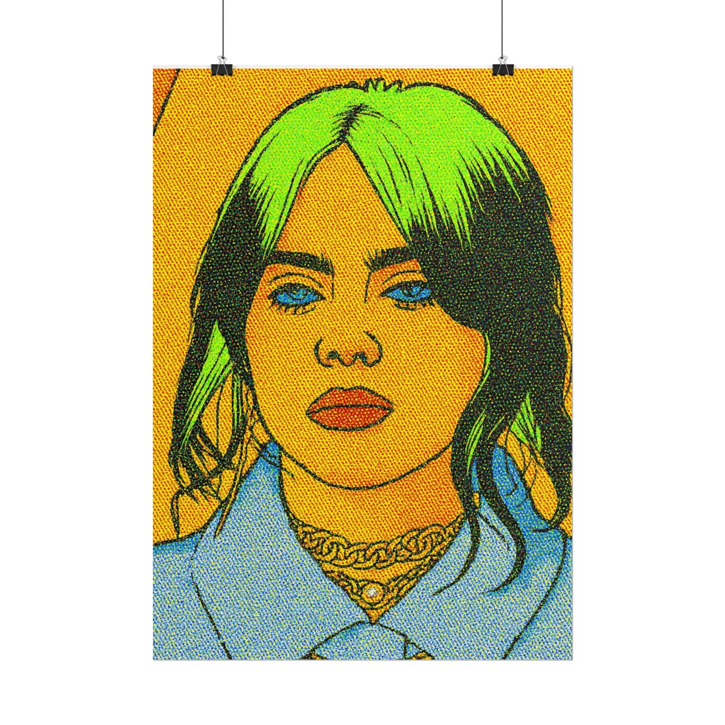 Billie Pop Art Poster