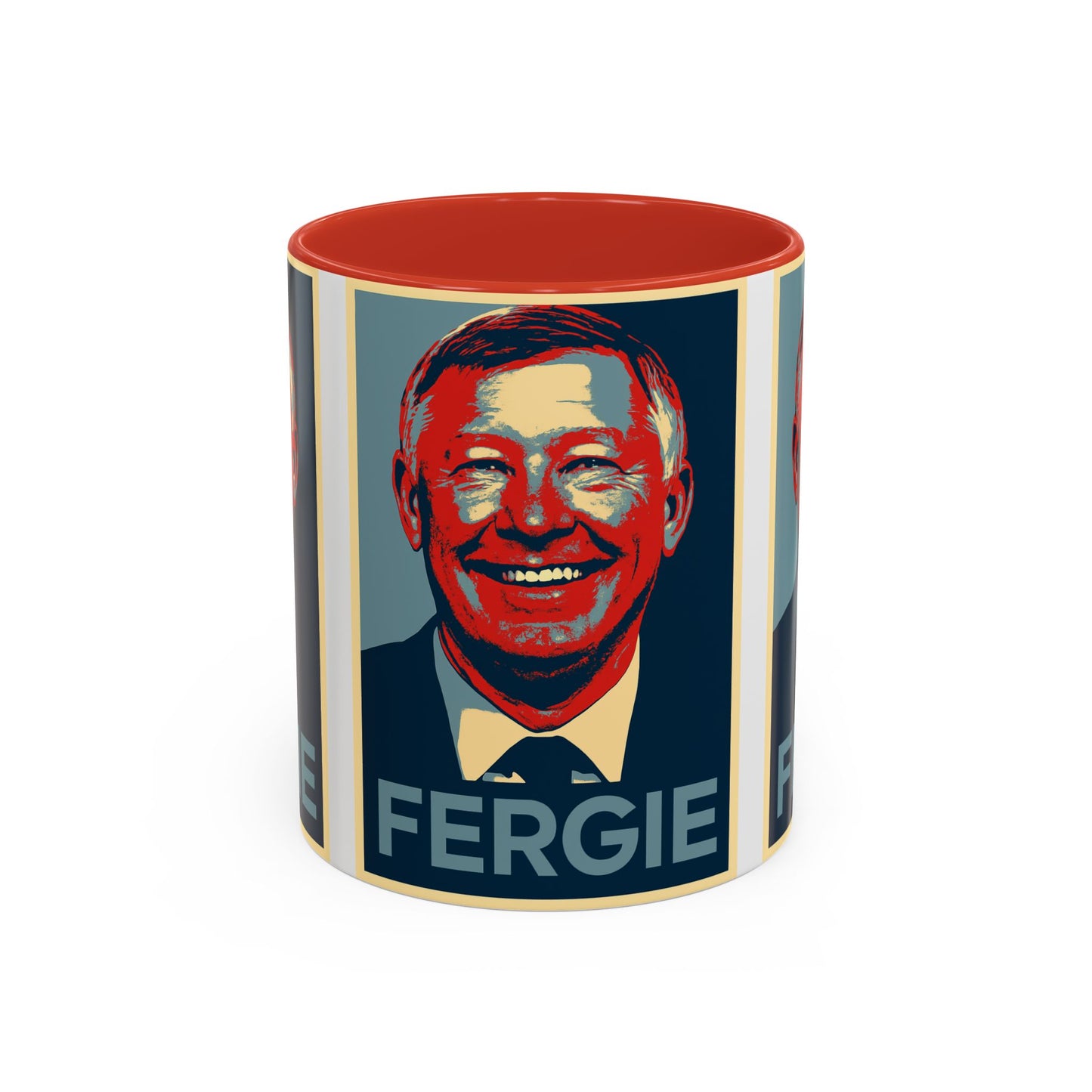 Alex Ferguson Hope Poster Mug - Manchester United