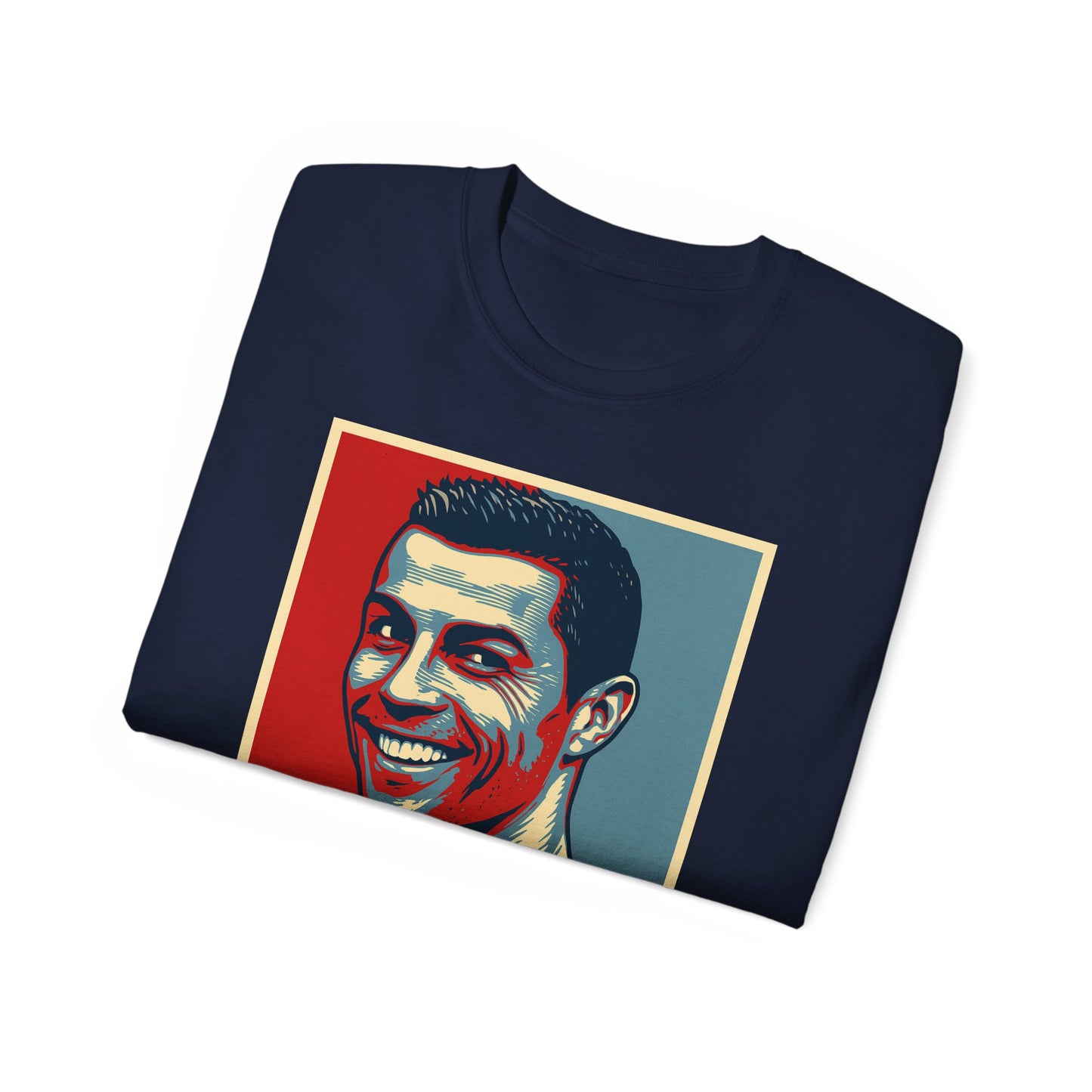Cristiano Ronaldo Hope Poster T-Shirt - Manchester United Real Madrid