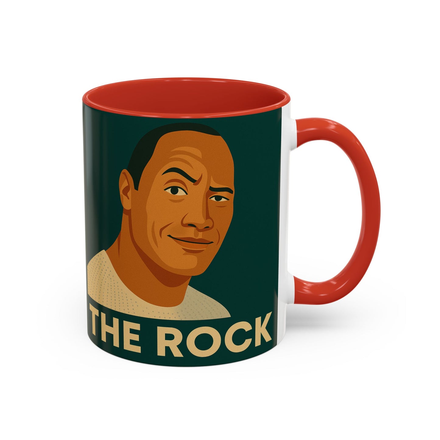 The Rock Coffee Mug, Fun Gift for Fans, Unique Home Decor, Inspirational Drinkware, Collector's Item, Birthday or Holiday Gift