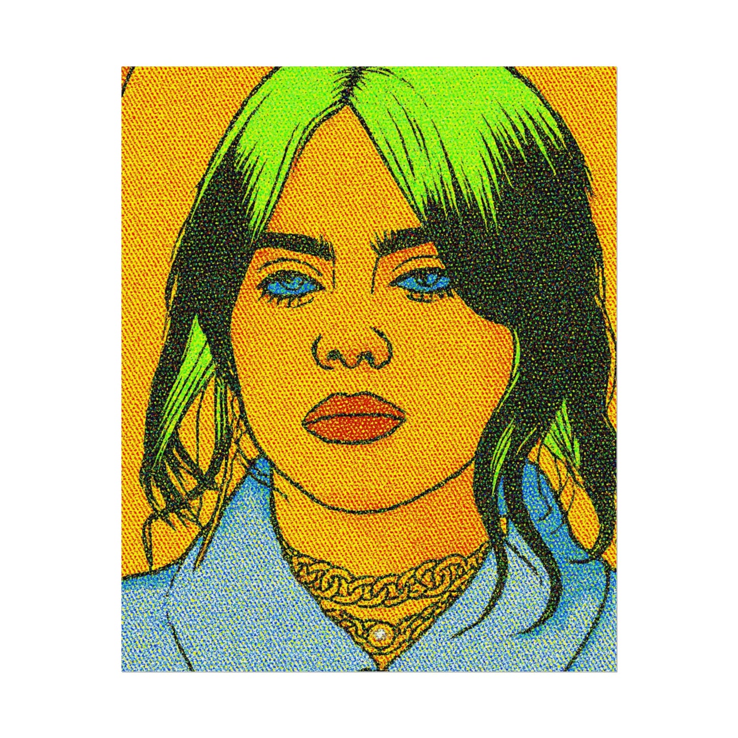 Billie Pop Art Poster