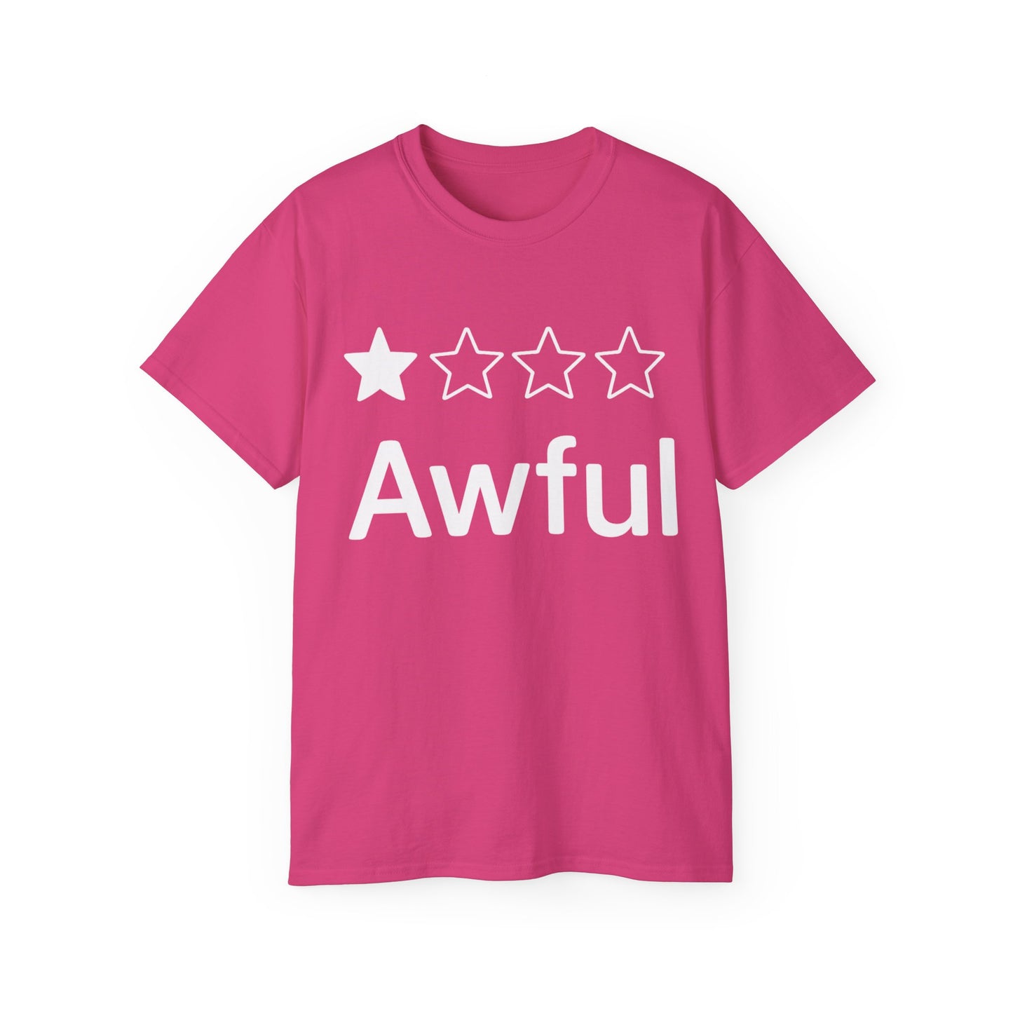 Awful Review One Star T-Shirt