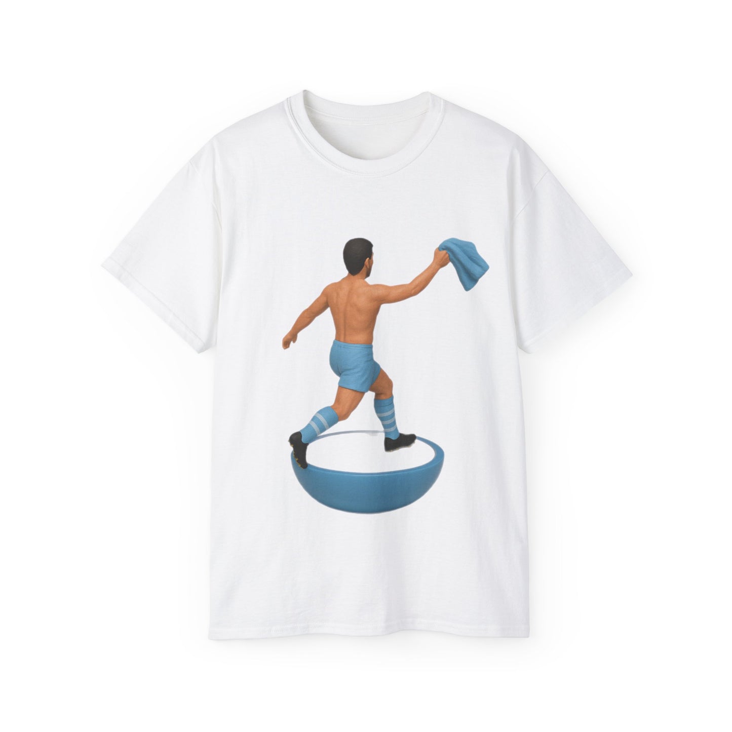 Sergio Aguero Subbuteo T-Shirt - Manchester City