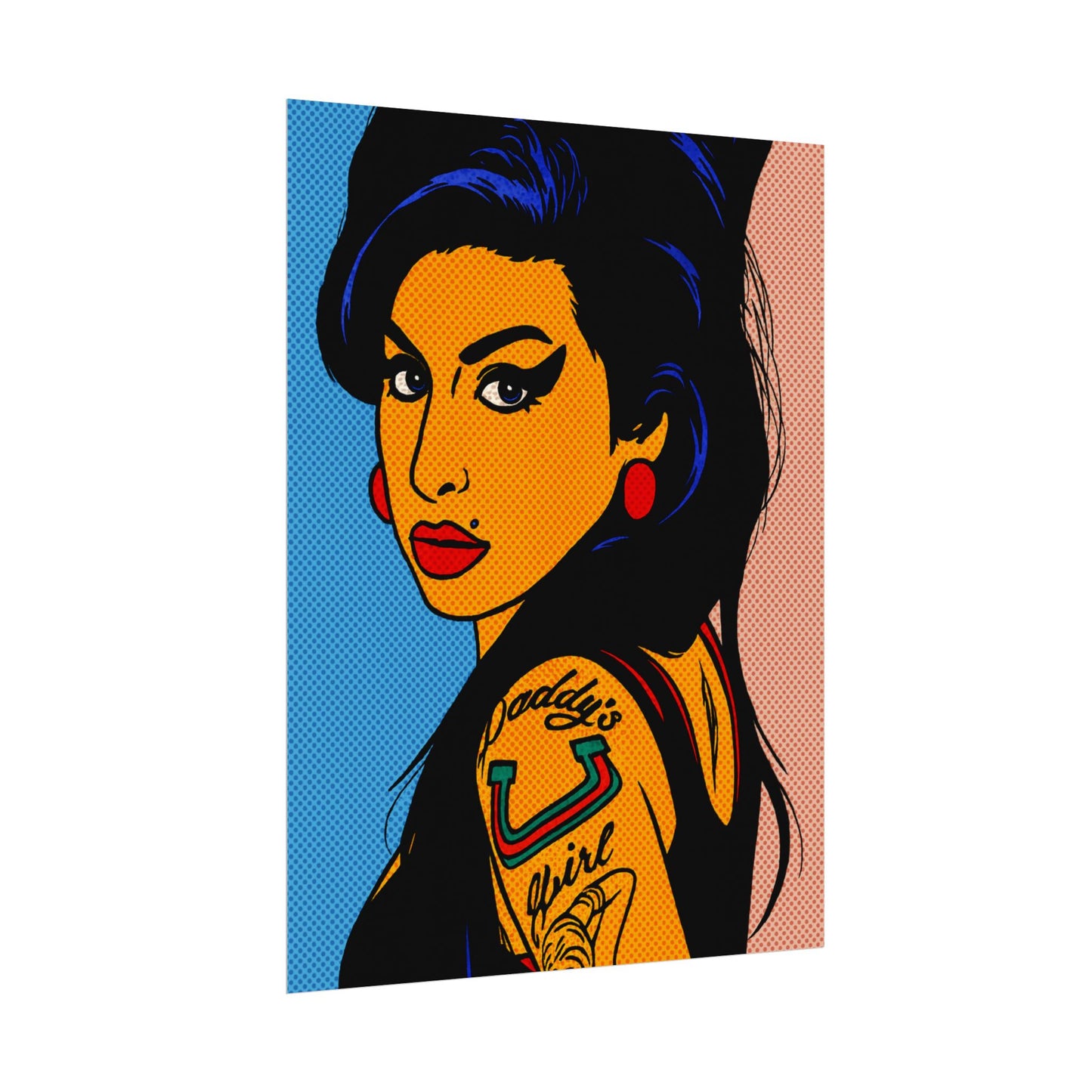 Amy Winehouse Pop Art Poster
