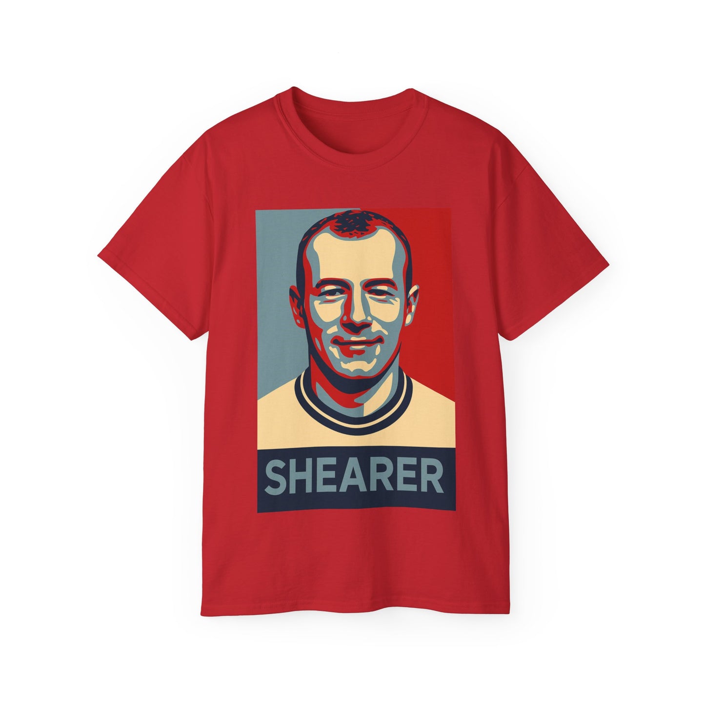 Alan Shearer Hope Poster T-Shirt - England Newcastle United