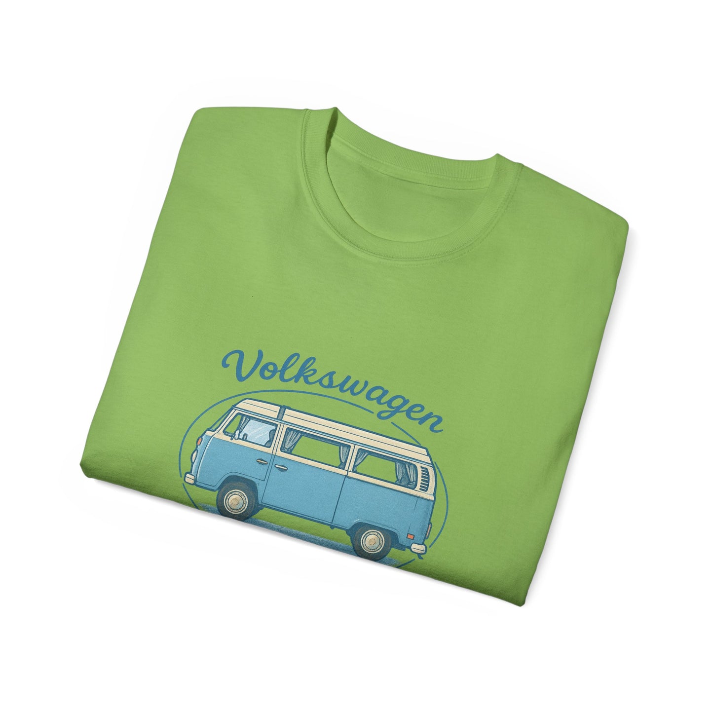 Volkswagen Camper Van Blue Side T-Shirt