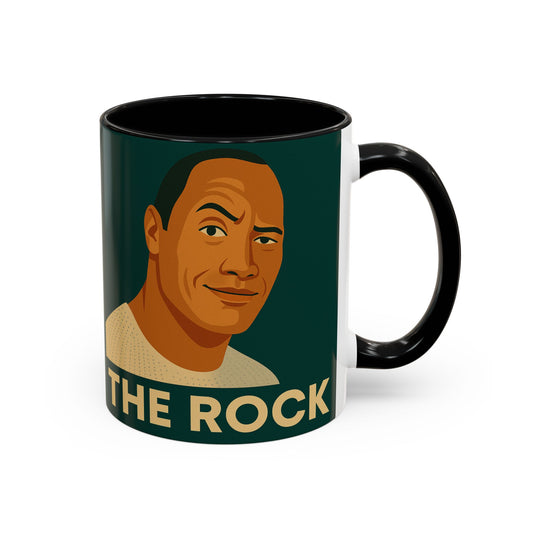 The Rock Coffee Mug, Fun Gift for Fans, Unique Home Decor, Inspirational Drinkware, Collector's Item, Birthday or Holiday Gift