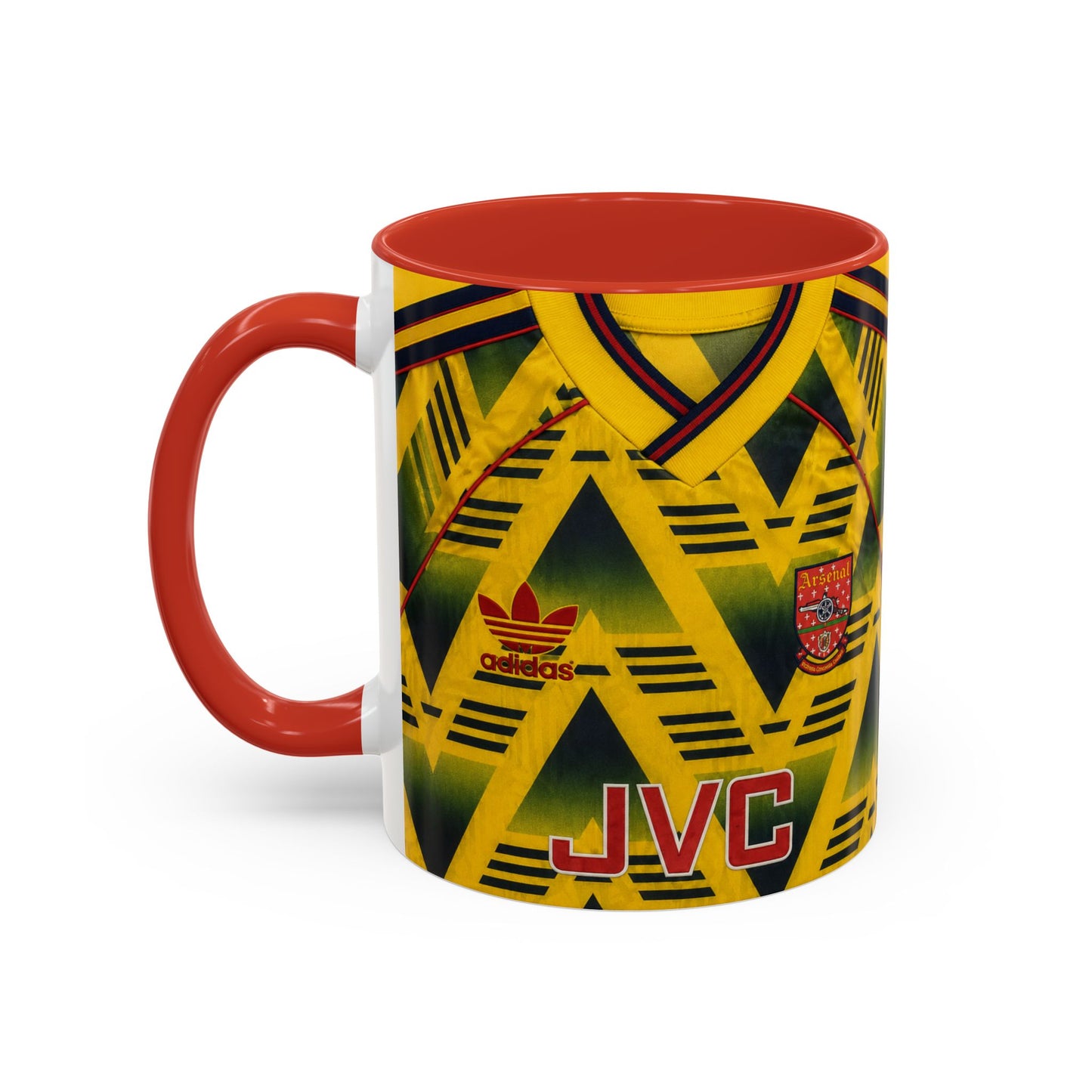 Arsenal Away Bruised Banana Shirt Accent Coffee Mug (11, 15oz)