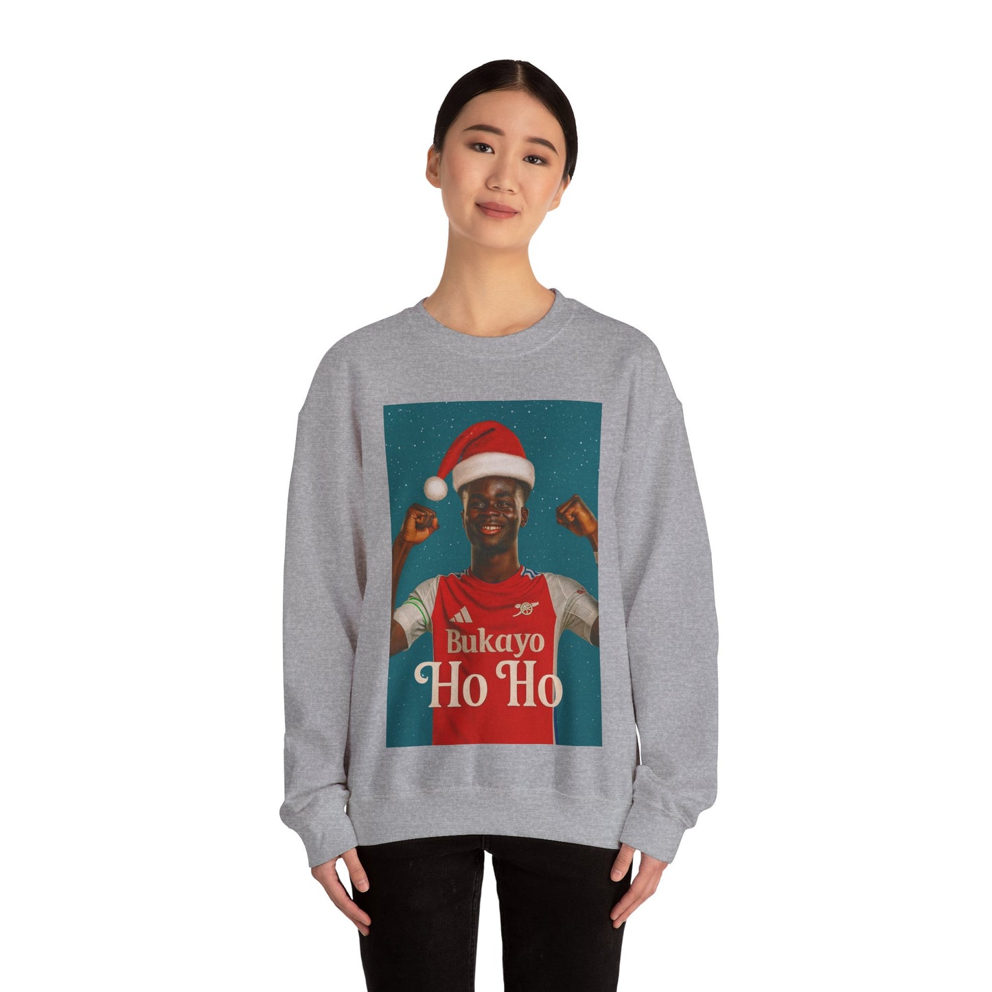Bukayo Saka Arsenal Christmas Jumper