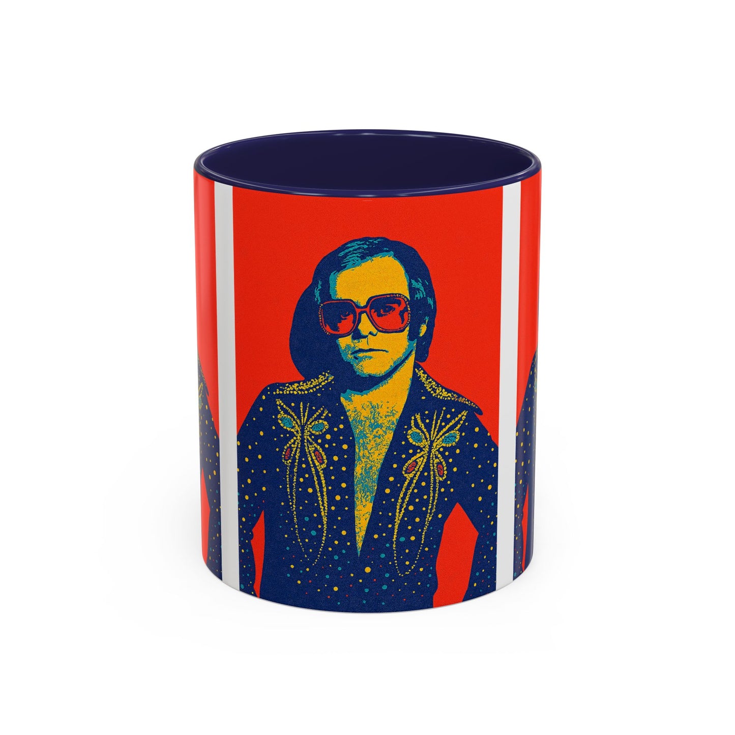 E. John Pop Art Mug