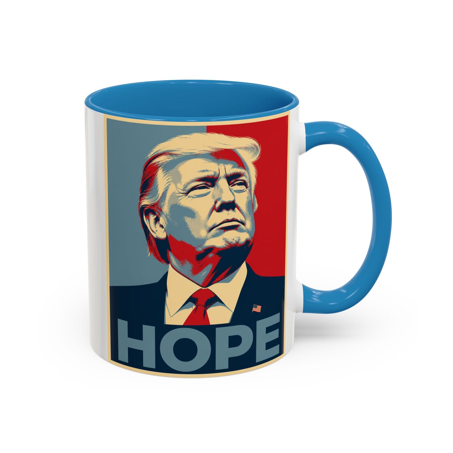 Donald Trump Hope Mug Accent Coffee Mug US Shipment (11, 15oz)