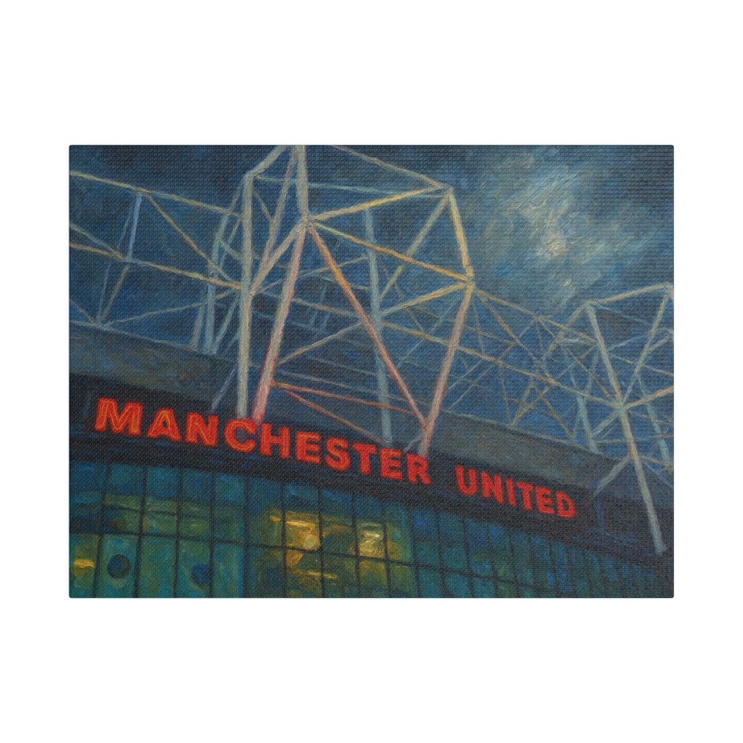 Manchester United Old Trafford Canvas Print