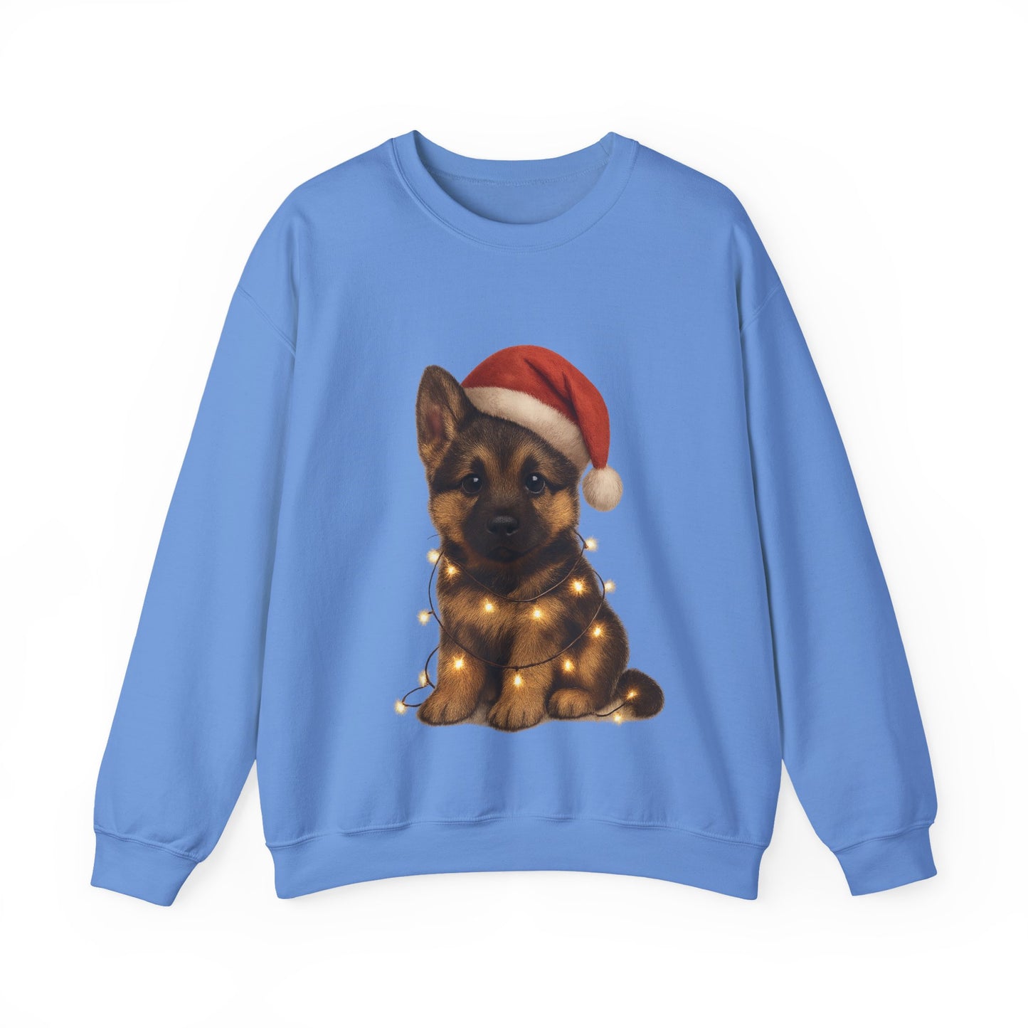 Alsatian Puppy Christmas Dog Sweatshirt