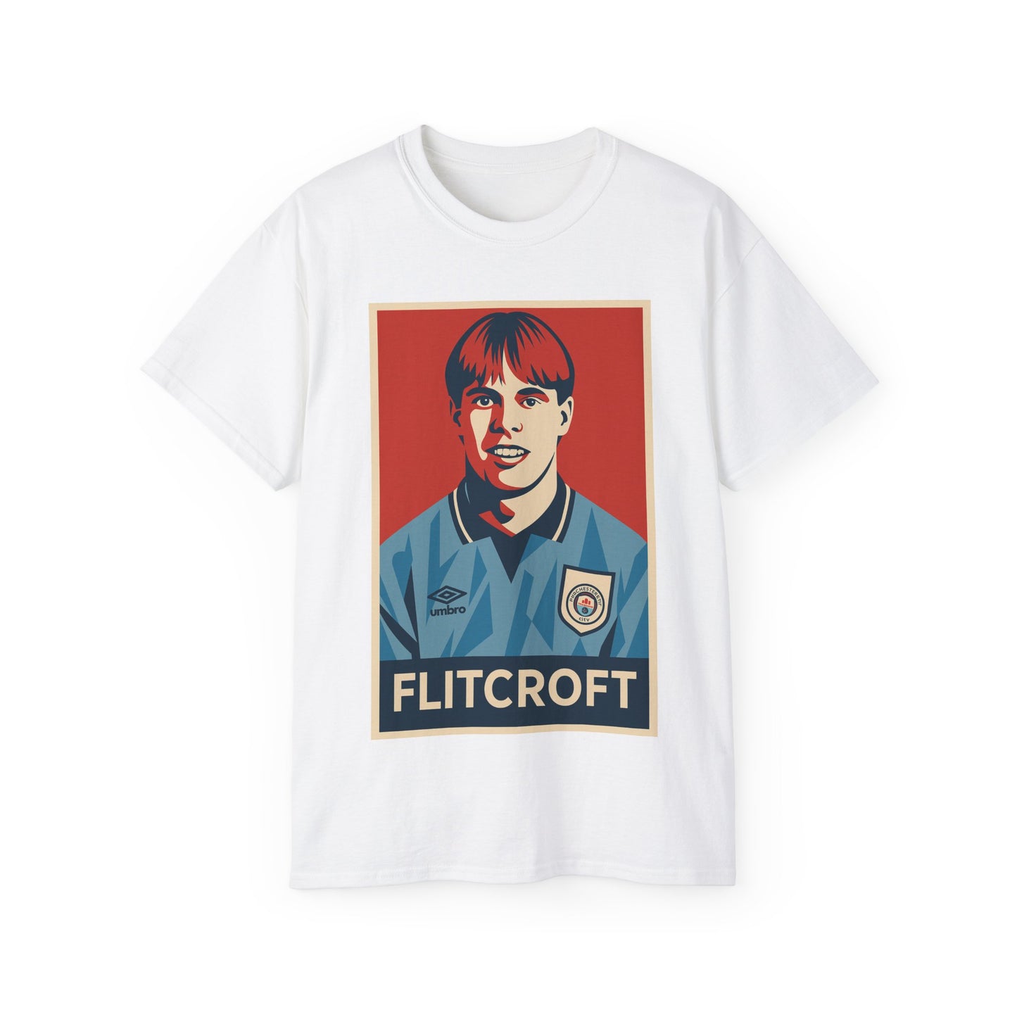 Gary Flitcroft Hope Poster - Manchester City