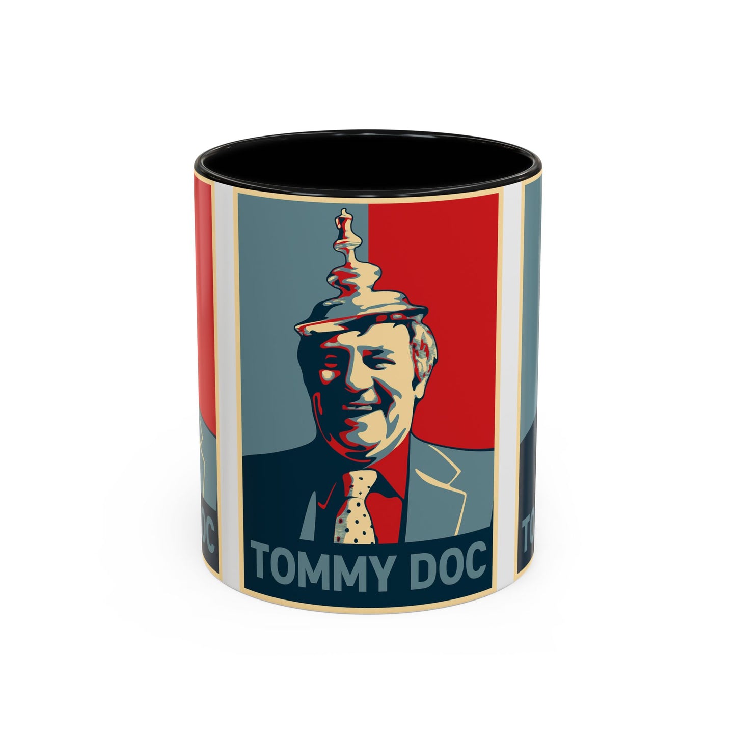 Tommy Docherty Hope Poster Mug - Manchester United