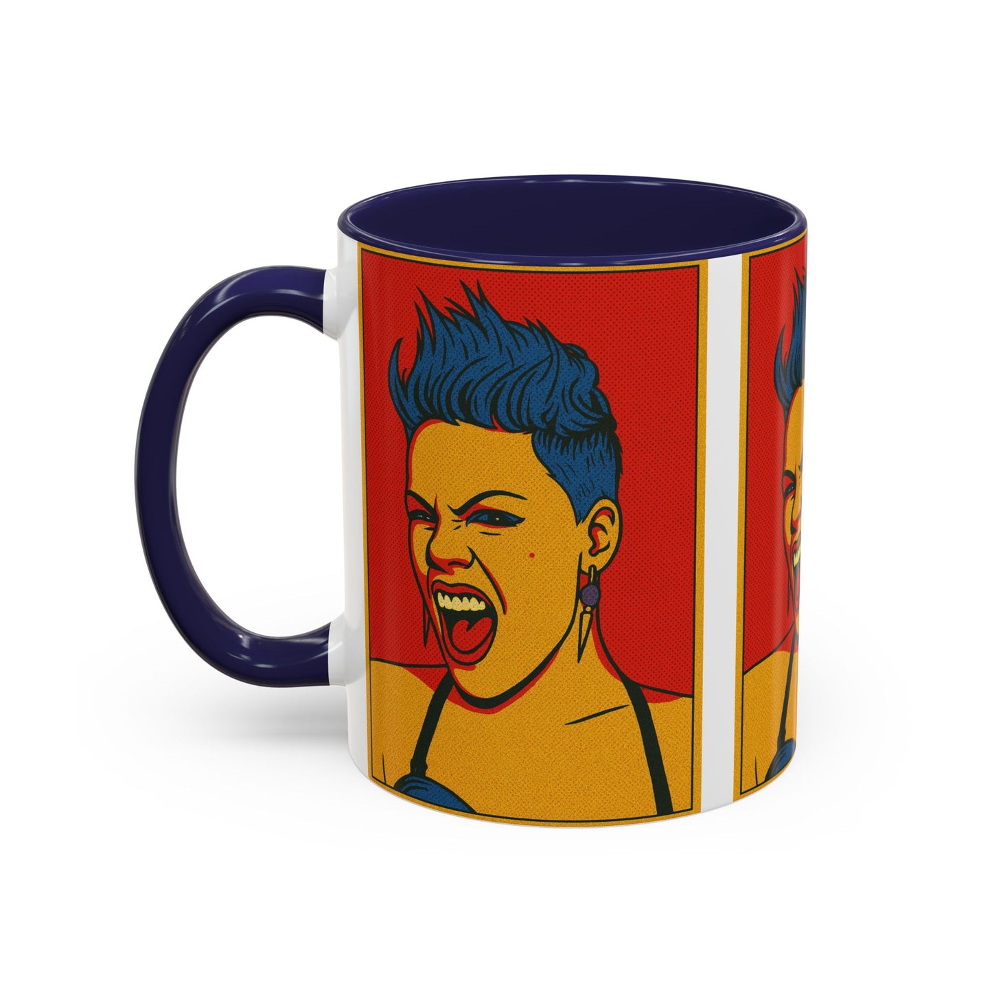 Pink Pop Art Mug