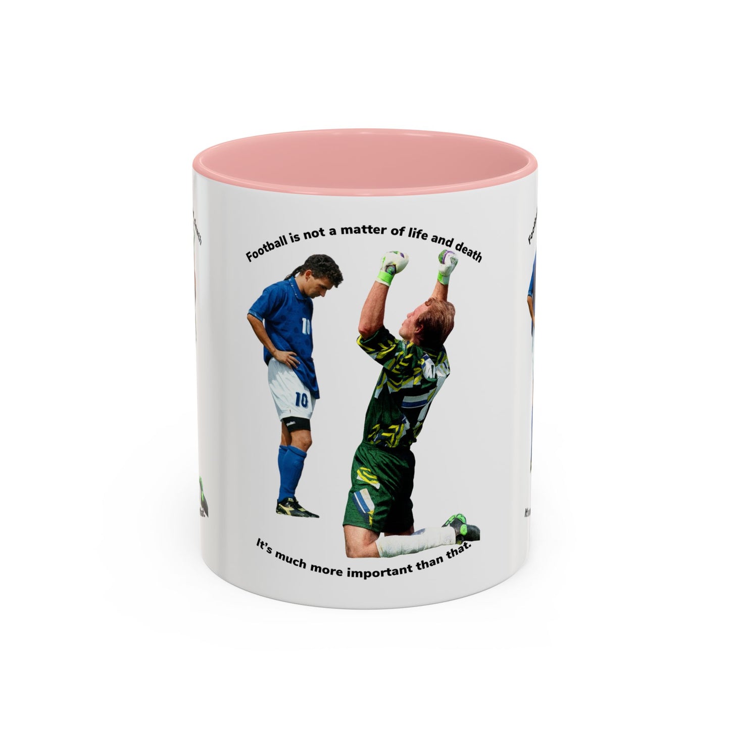 Roberto Baggio Football Life and Death Mug
