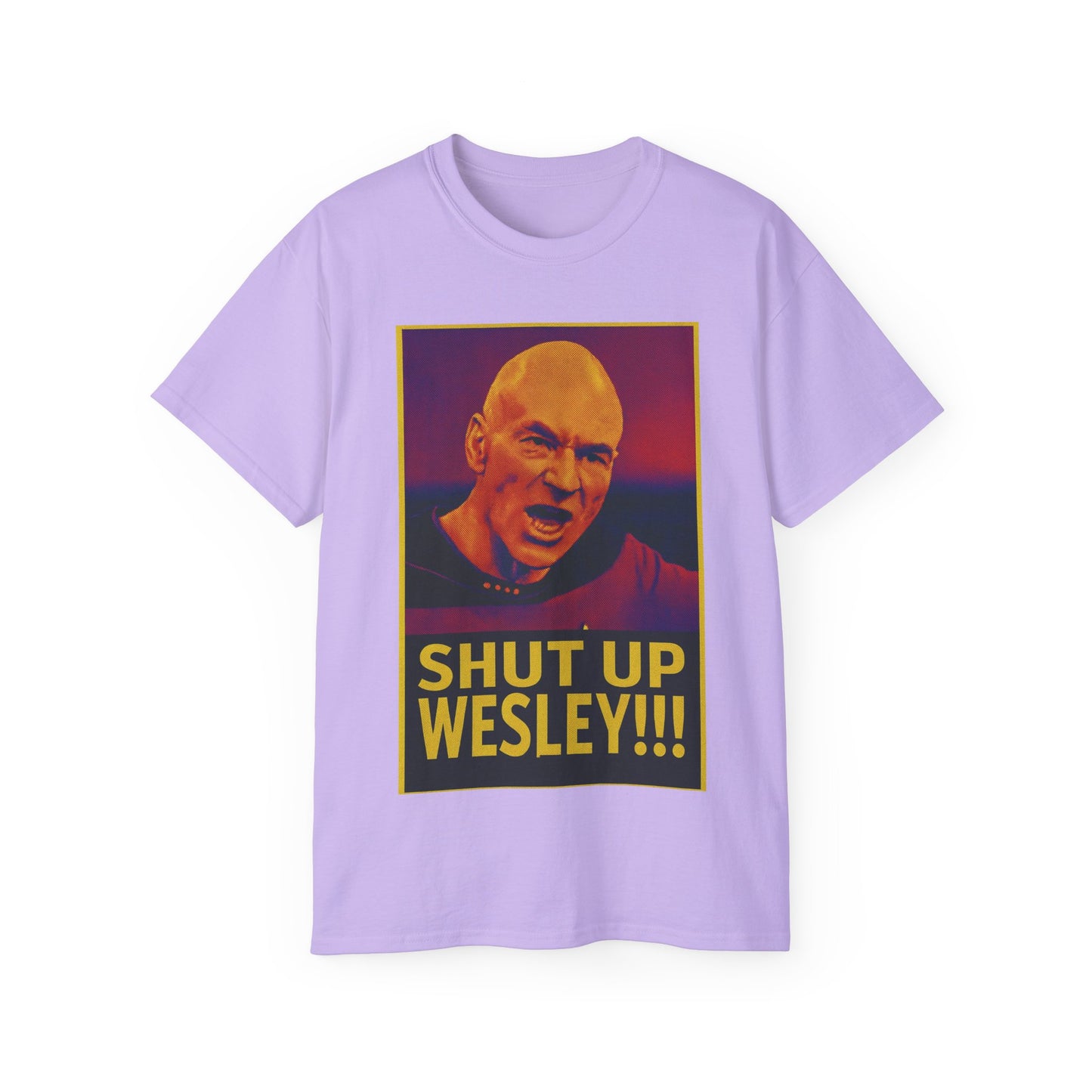 Captain Picard Shut Up Wesley T-Shirt