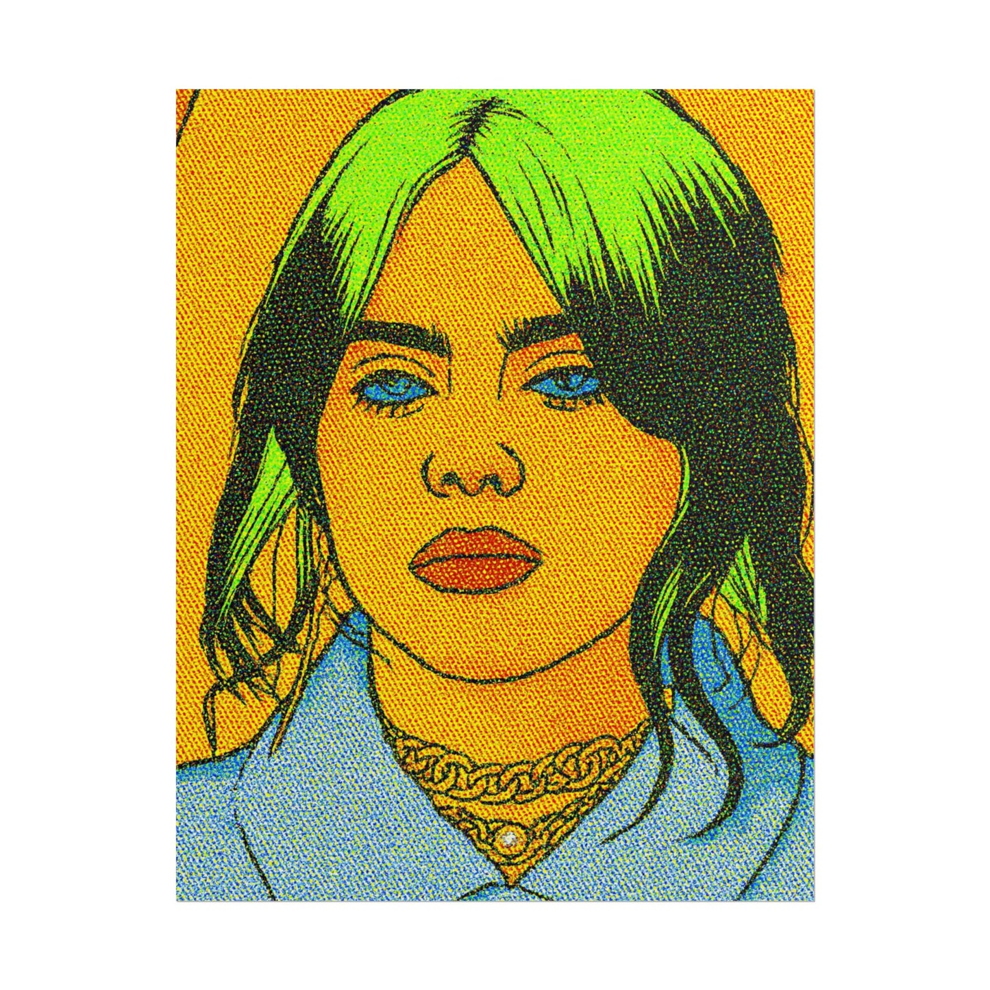 Billie Pop Art Poster