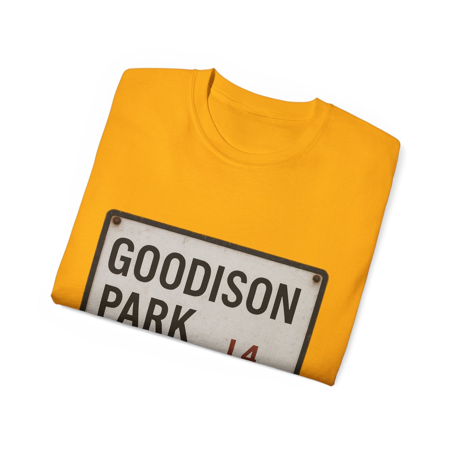 Goodison Park Everton Road Sign T-Shirt