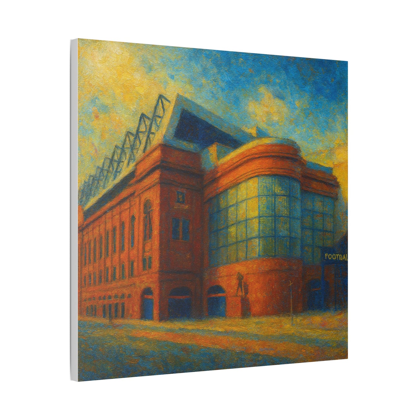 Rangers FC Ibrox Stadium Canvas Wall Art
