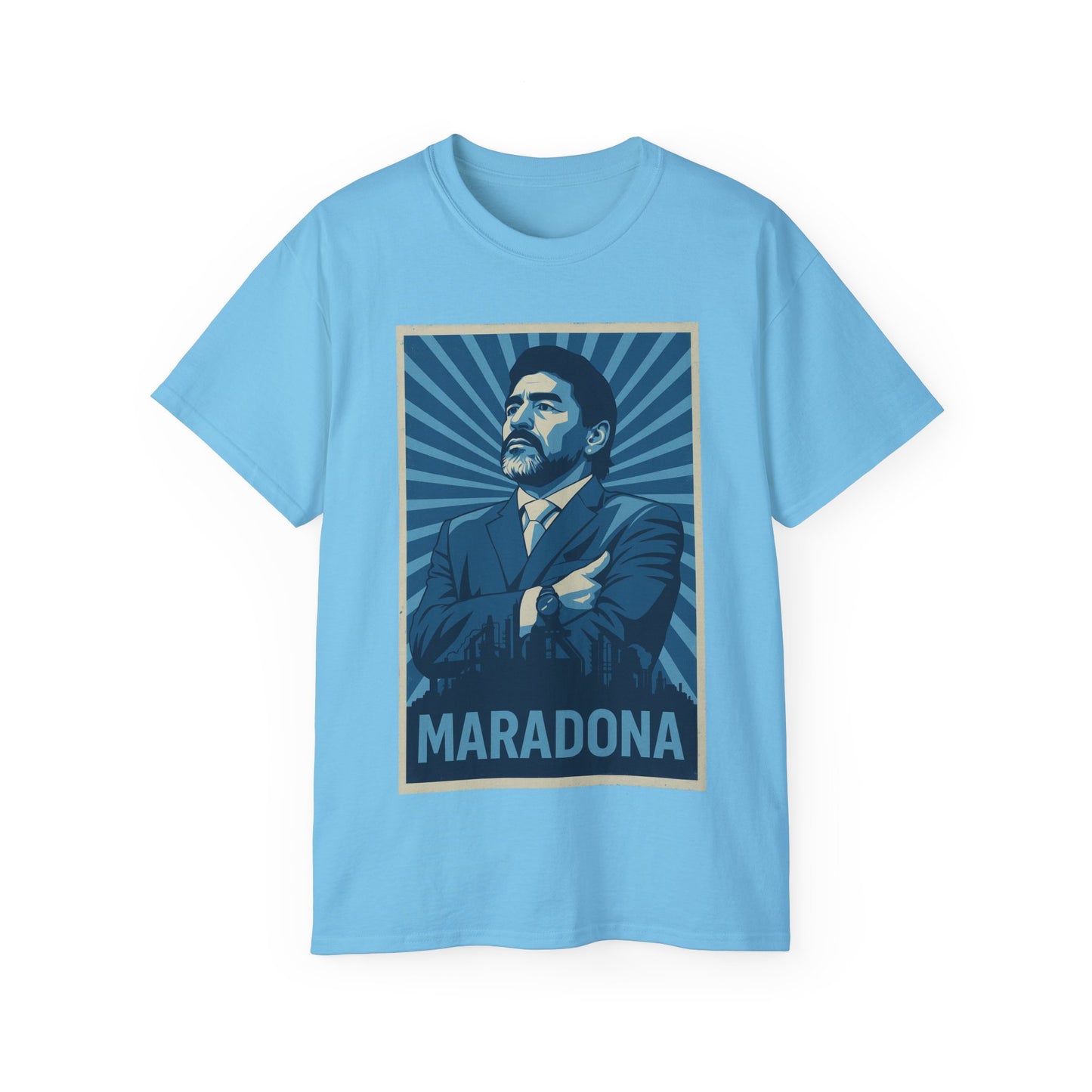 Maradona Propaganda Poster T-Shirt - Argentina