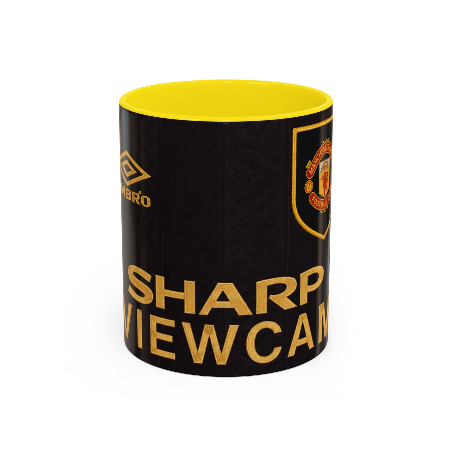 Manchester United 1993-95 Away Shirt Accent Coffee Mug (11, 15oz)