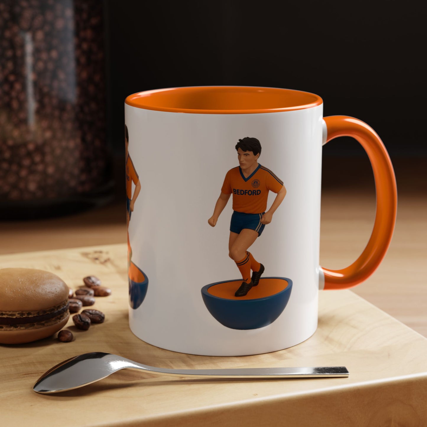 Mick Harford Subbuteo Mug - Luton Town