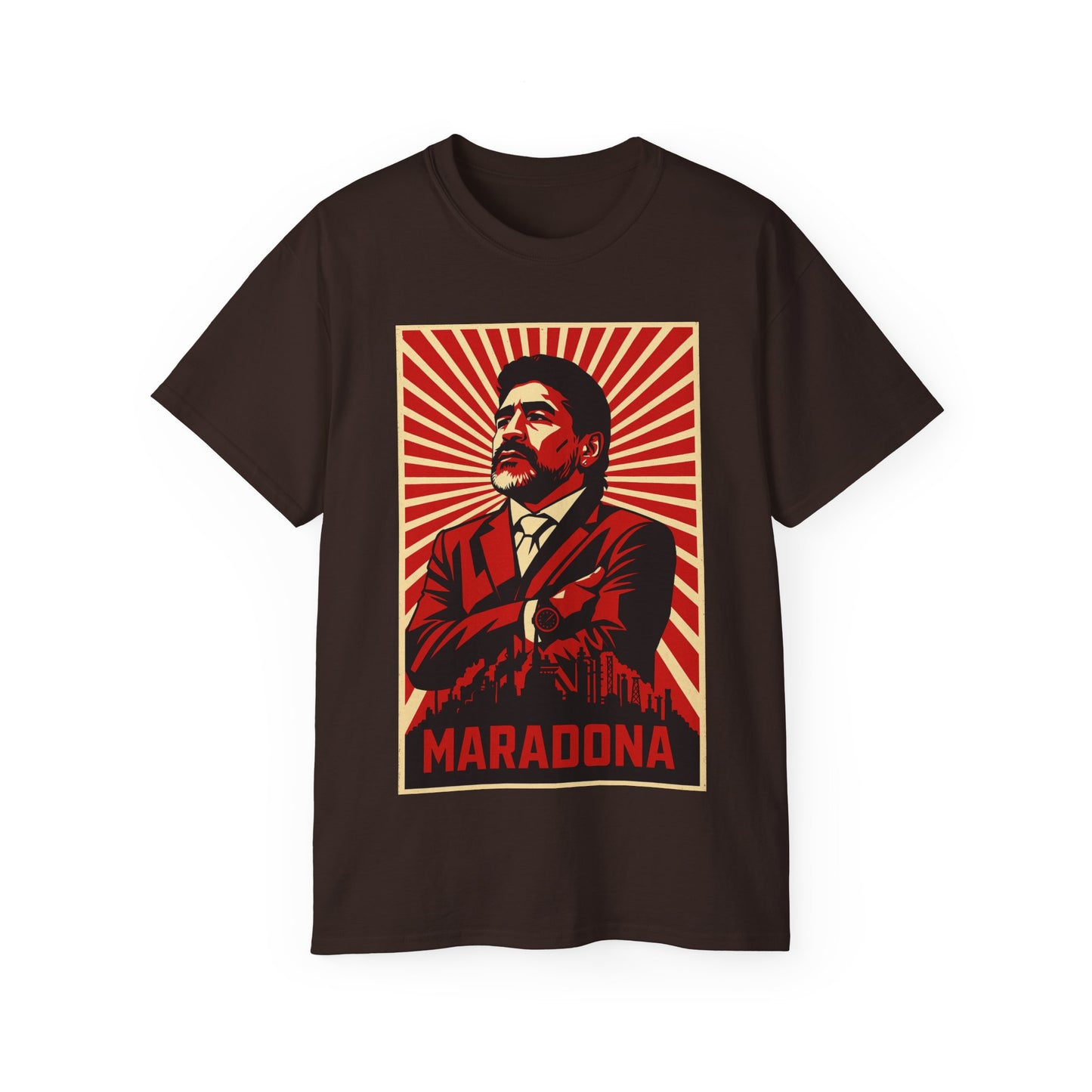 Maradona Propaganda Poster T-Shirt - Argentina