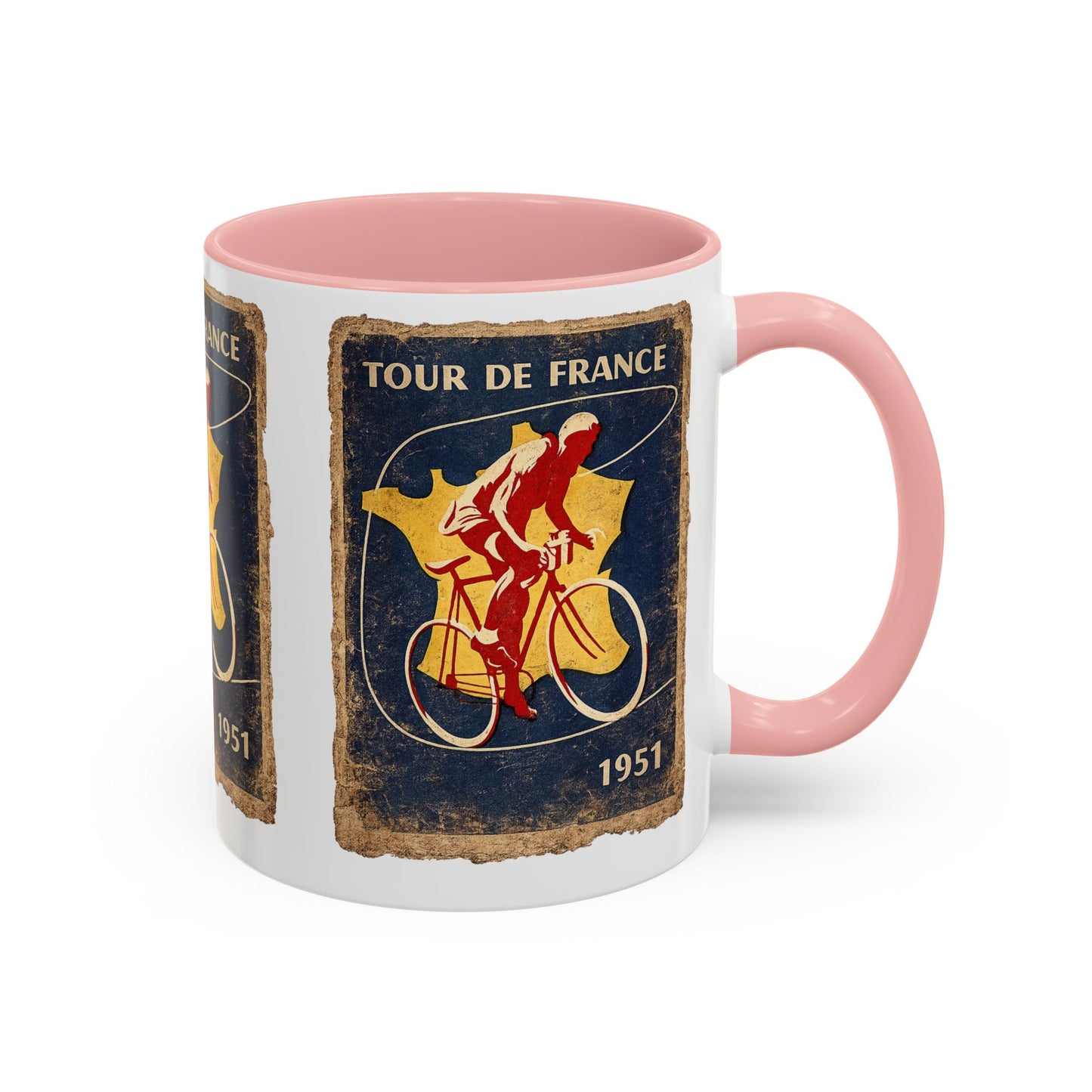 Tour de France 1951 Poster  Coffee Mug (11, 15oz)