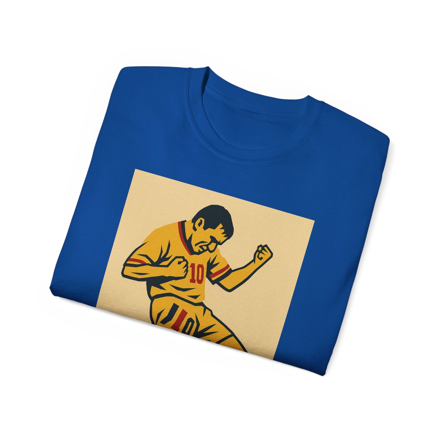 Gheorghe Hagi Propaganda Poster - Romania