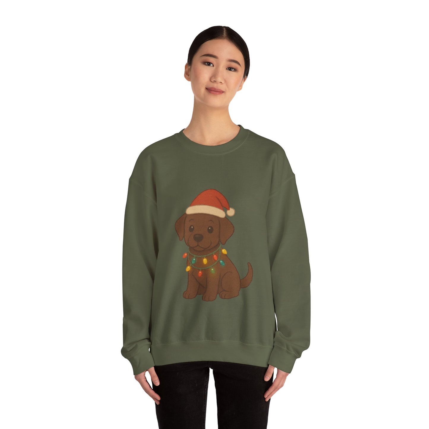 Christmas Chocolate Labrador Sweatshirt