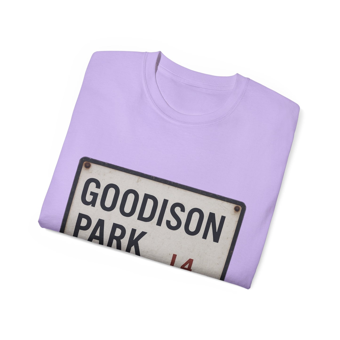 Goodison Park Everton Road Sign T-Shirt