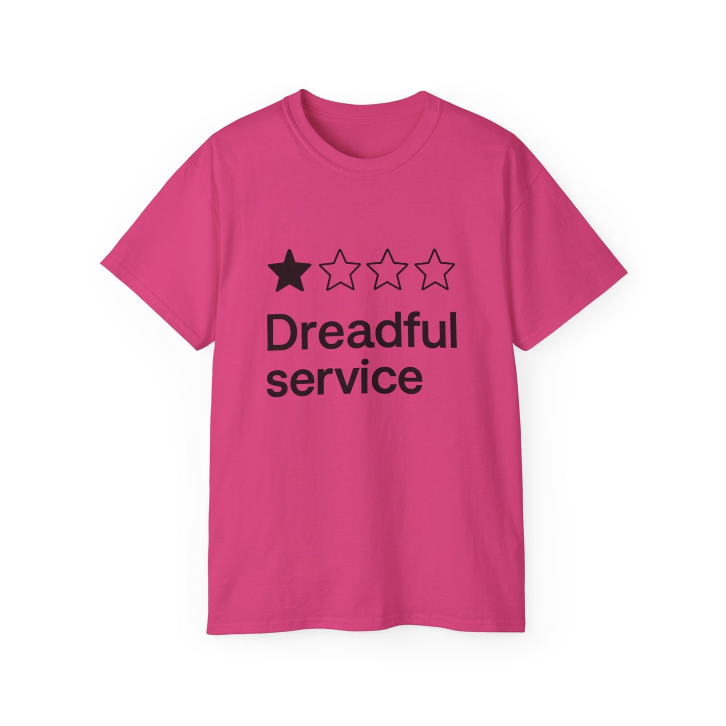 One Star Dreadful Service T-Shirt
