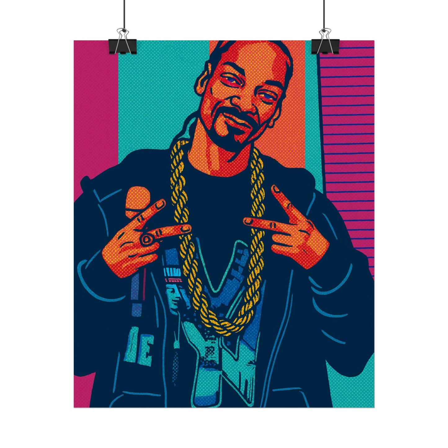 Snoop Dogg Pop Art Poster