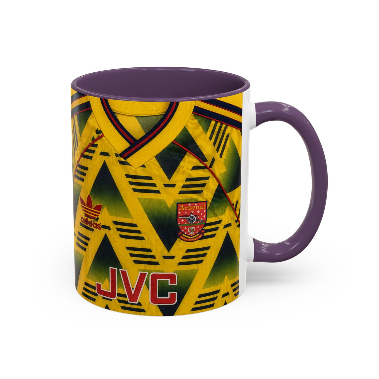 Arsenal Away Bruised Banana Shirt Accent Coffee Mug (11, 15oz)