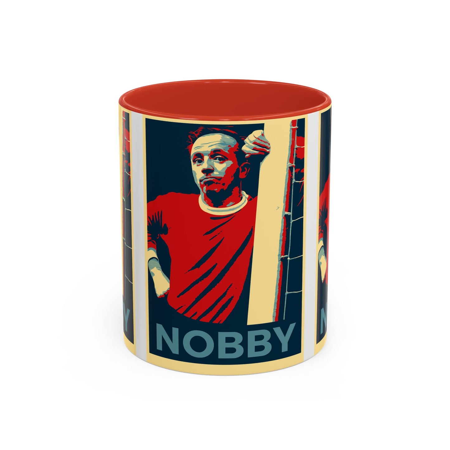 Nobby Stiles Hope Poster Mug - Manchester United