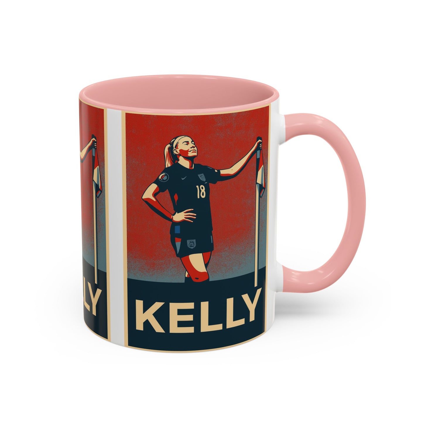 Chloe Kelly Corner Flag Mug England